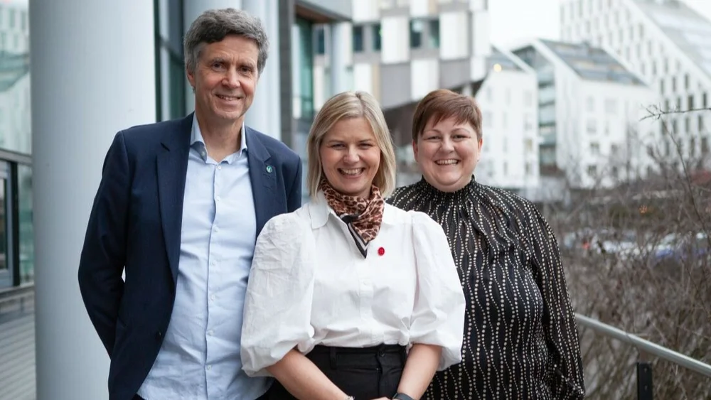 Erik Rolfsen Guri Melby Annika Brandal foto venstre