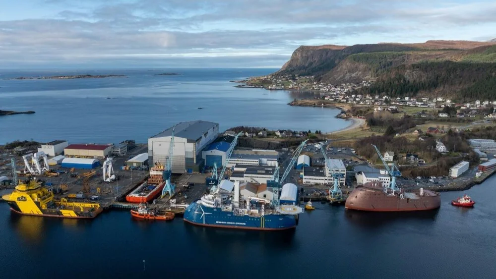 Ulstein BS Offshore Ulstein Verft skrog til byggnr 321 foto Ulstein Group