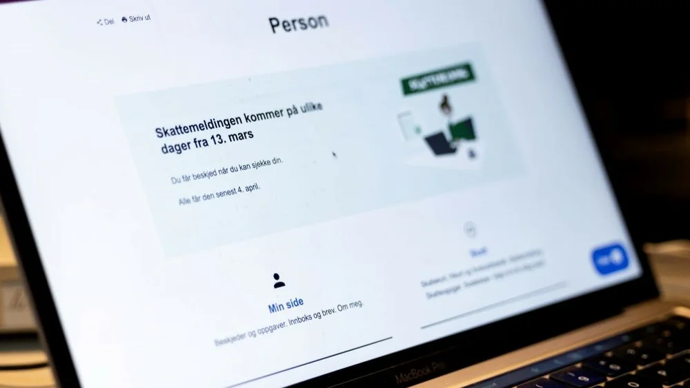 Skattemelding IKKE GJENBRUK foto npk