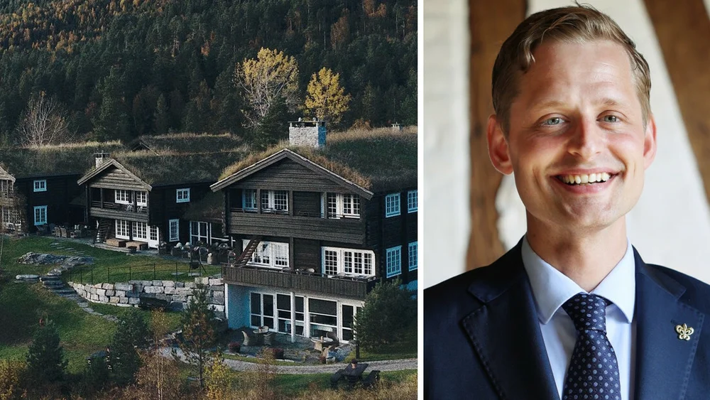 Storfjord Hotel montasje Christian Christensen foto 62 grader nord