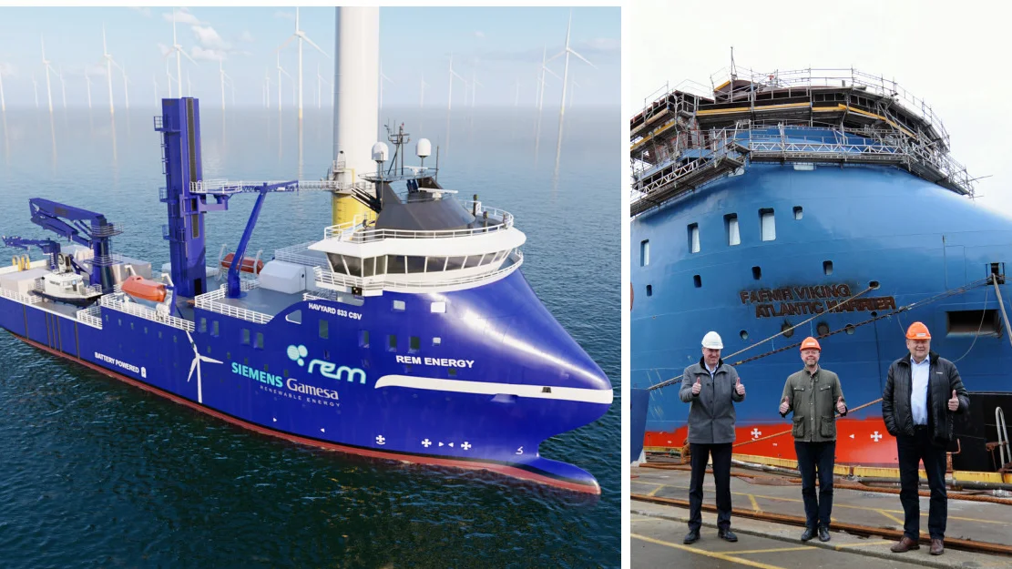 Nytt Rem skip er sikra jobb i minst fem aar