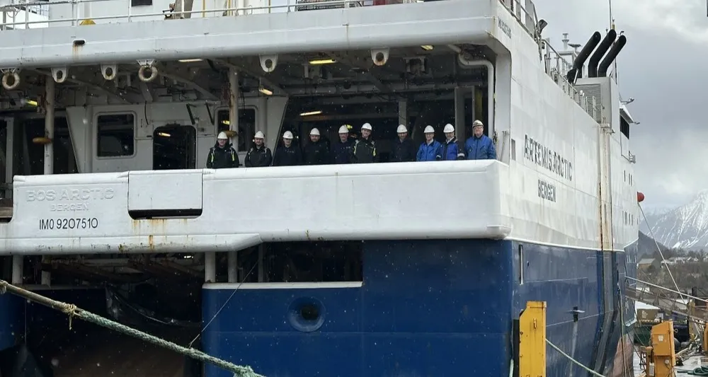 Artic Artemis akter for ombygging fot Marius