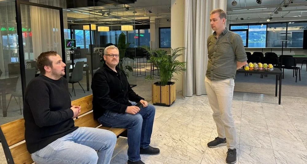 Trafsys Odd Arve Mor Oyvind Grovlen Aure Stein Egil Blakstad fot Marius