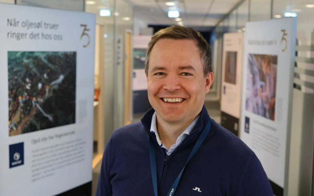 Kristian Voksoy Steinsvik sjef Sintef Nordvest foto Ogne