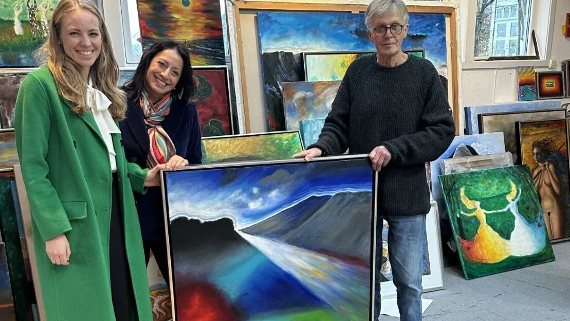 Birgitte Grongstad Kvalsvik Rita Saevik Elling Reitan foto Privat