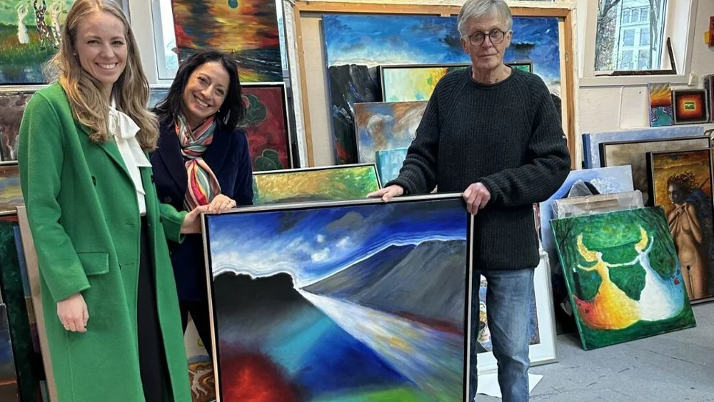 Birgitte Grongstad Kvalsvik Rita Saevik Elling Reitan foto Privat