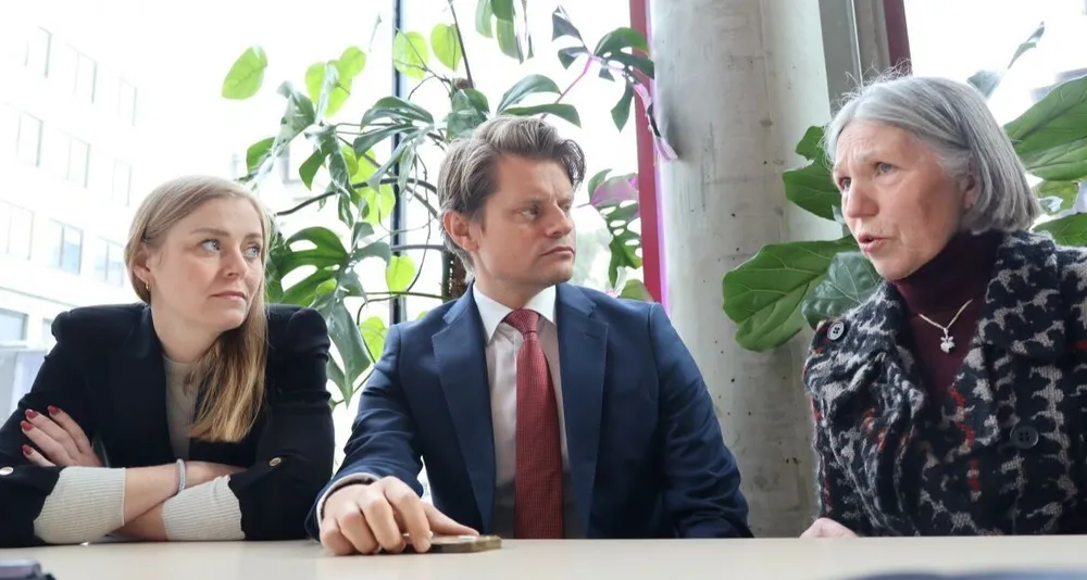 Tina Bru Peter Frolich Olaug Strand Brunstad foto Ogne