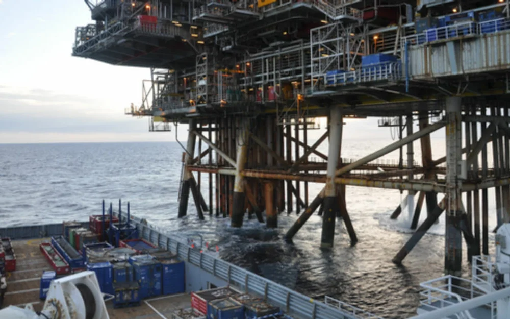 Oljeplattform i Norsjoen illustrasjonsfoto Odd Kristian Dahle Fiskebat