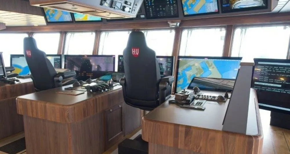 Nye havfisk styrehus Foto foto Karstensens Skibsvaerft