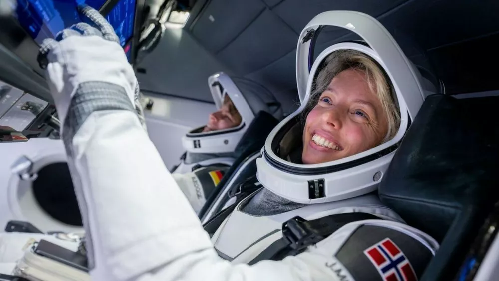 Jannicke Mikkelsen foto Space X Fram2 Handout NTB