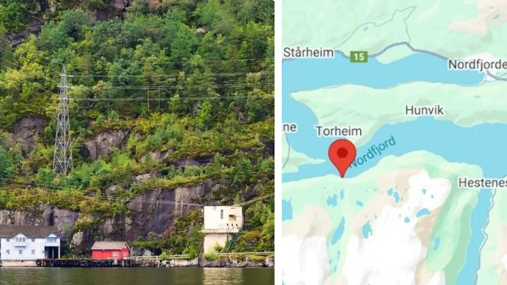 Oksenelvane stasjon montasje foto SFE illustrasjon google