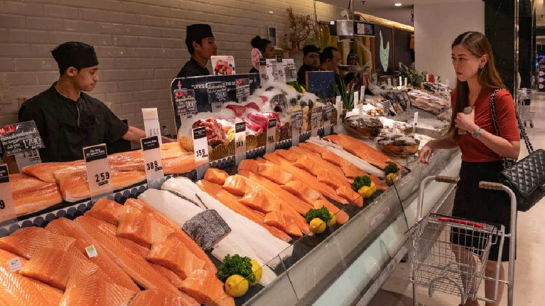 Nedgang for sjoemateksporten