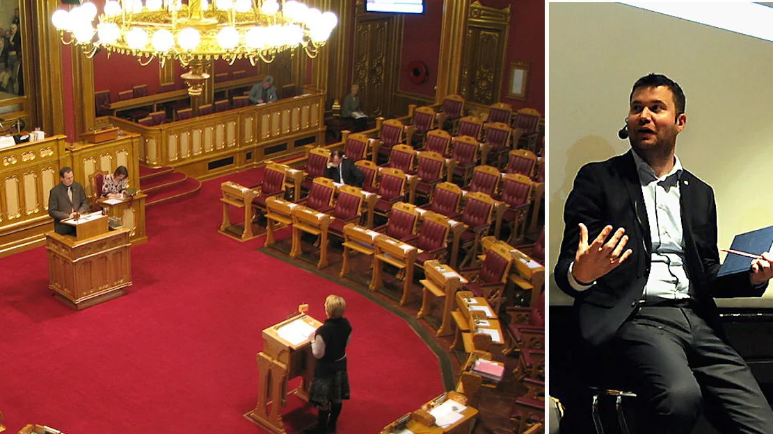 GIEK saka til Stortinget foer paaske