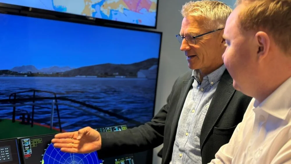 Arnfinn Oksavik tv simulator hos NTNU