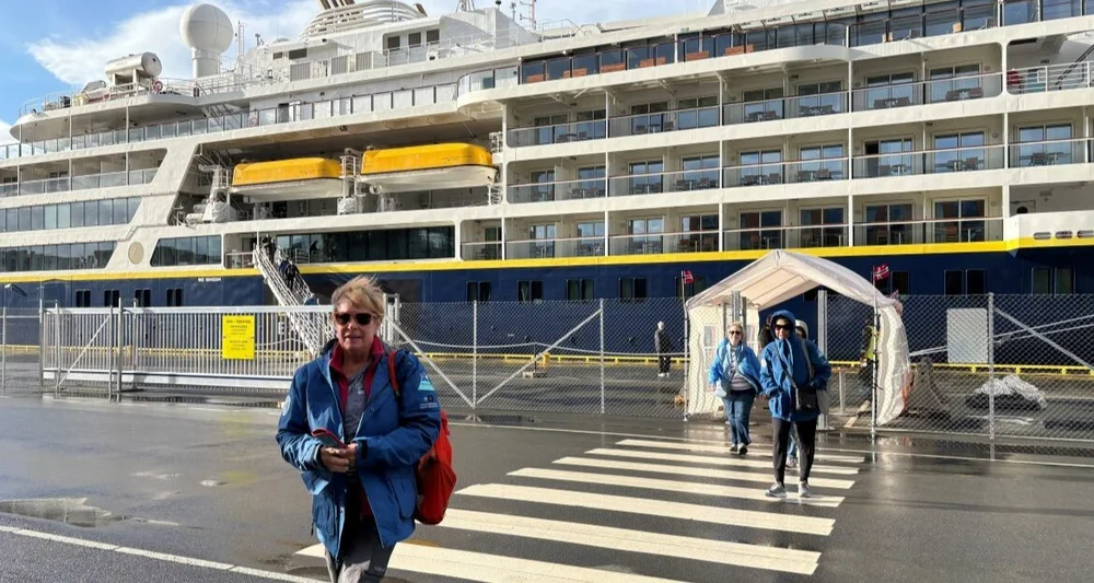Cruiseanlop gjestar mjolstadneset foto Marius