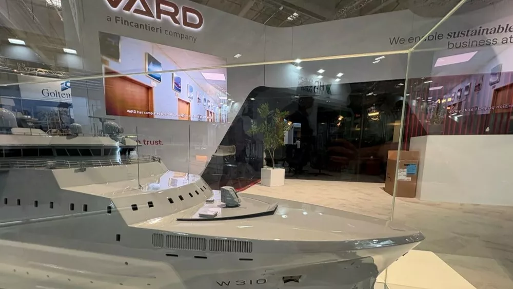 Vard stand Nor Shipping foto Marius