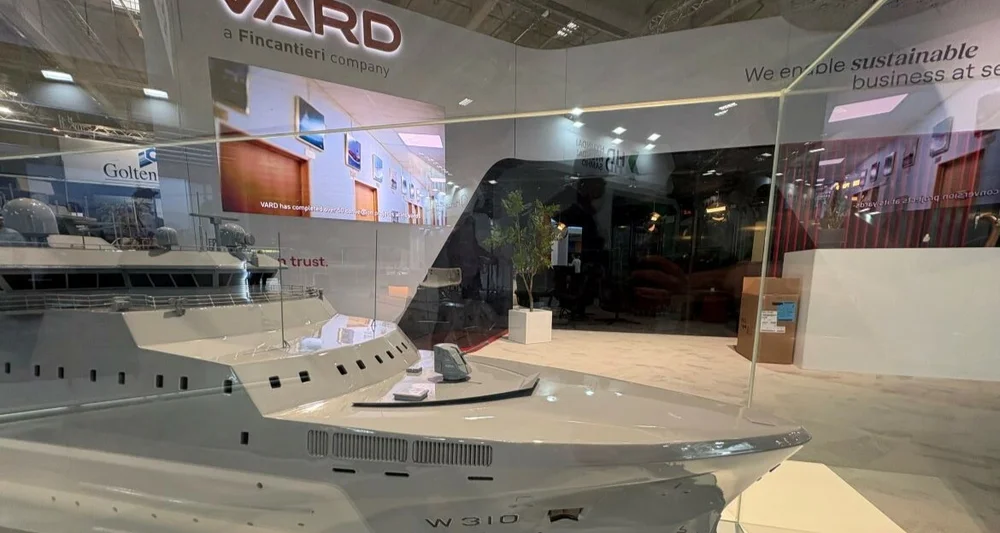 Vard stand Nor Shipping foto Marius