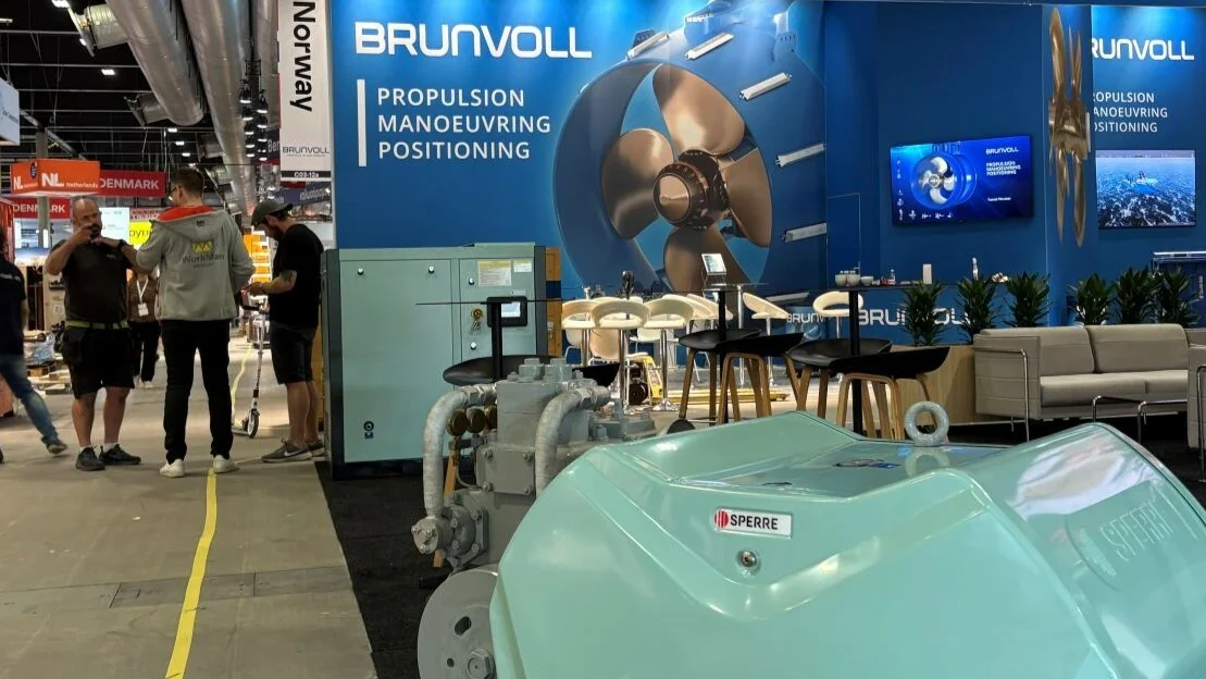 Brunvoll Sperre Nor Shipping foto Marius