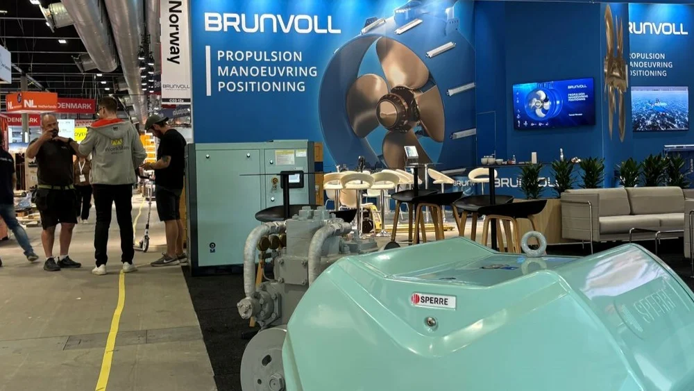 Brunvoll Sperre Nor Shipping foto Marius