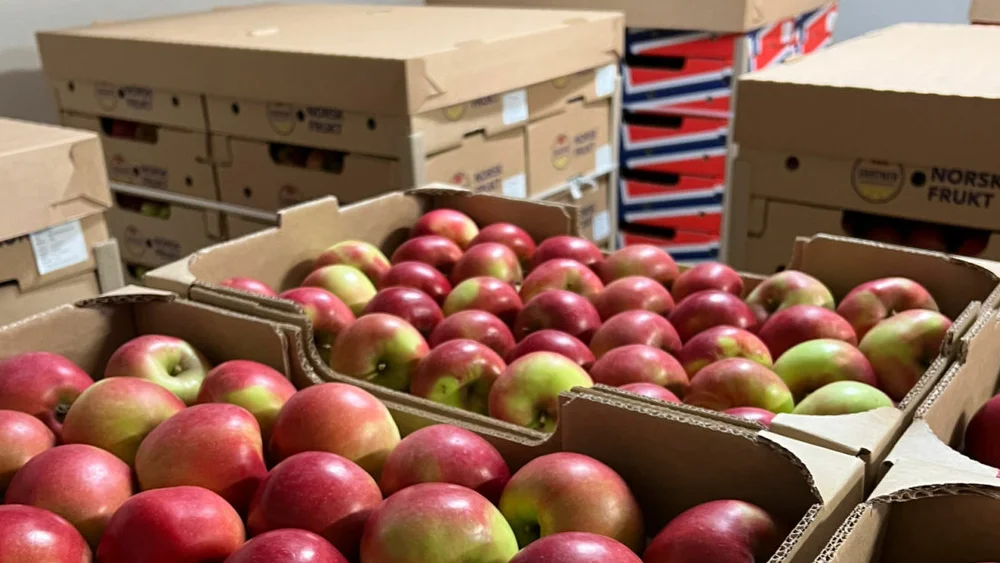 Epler Innvik Fruktlager foto Innvik fruktlager