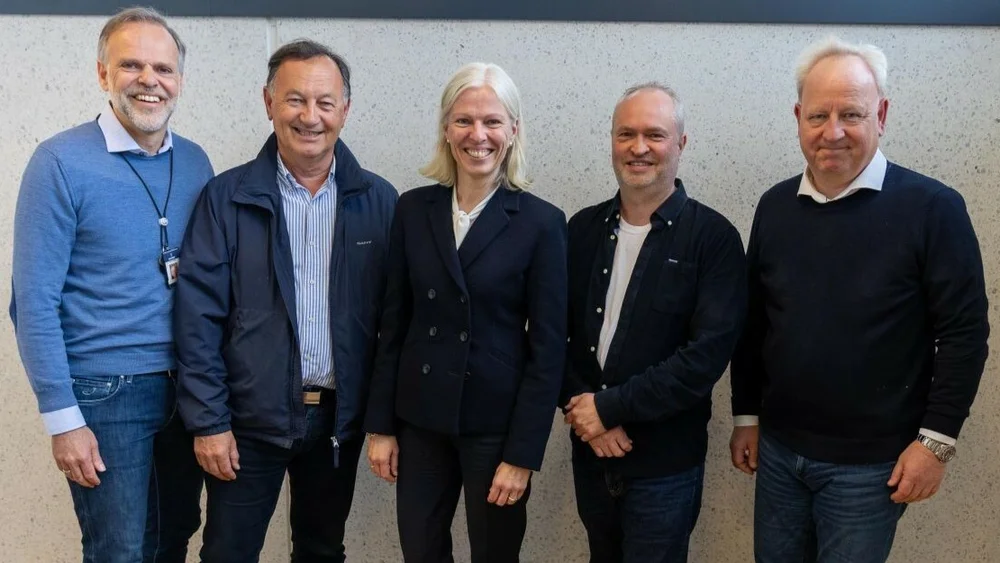 Larsnes Mek og Ulstein samarbeid gruppe foto