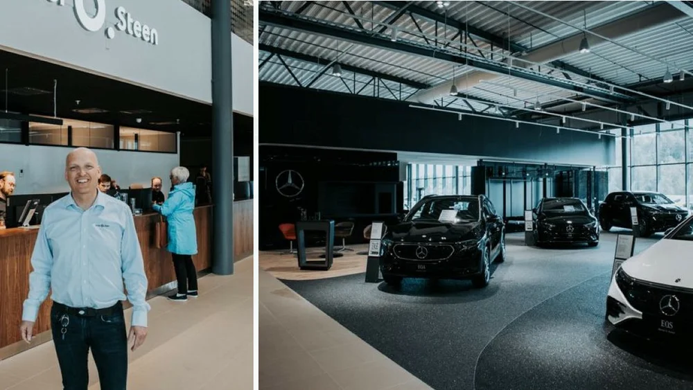 Bertel O Steen markedssjef Oystein Bjorkedal foto Visuella