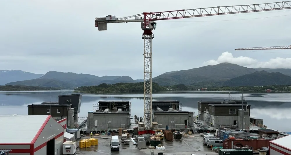 Ulstein betongindustri forflater foto Marius