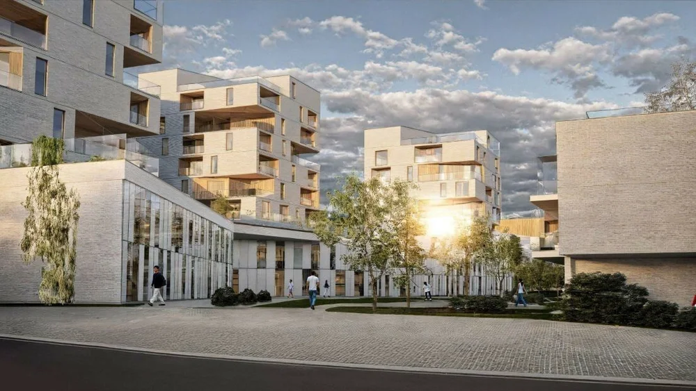 Ny Ase Torg illustrasjon Bo Arkitekter AS