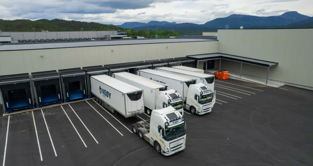 Veoy terminal digerneset med biler foto visuella