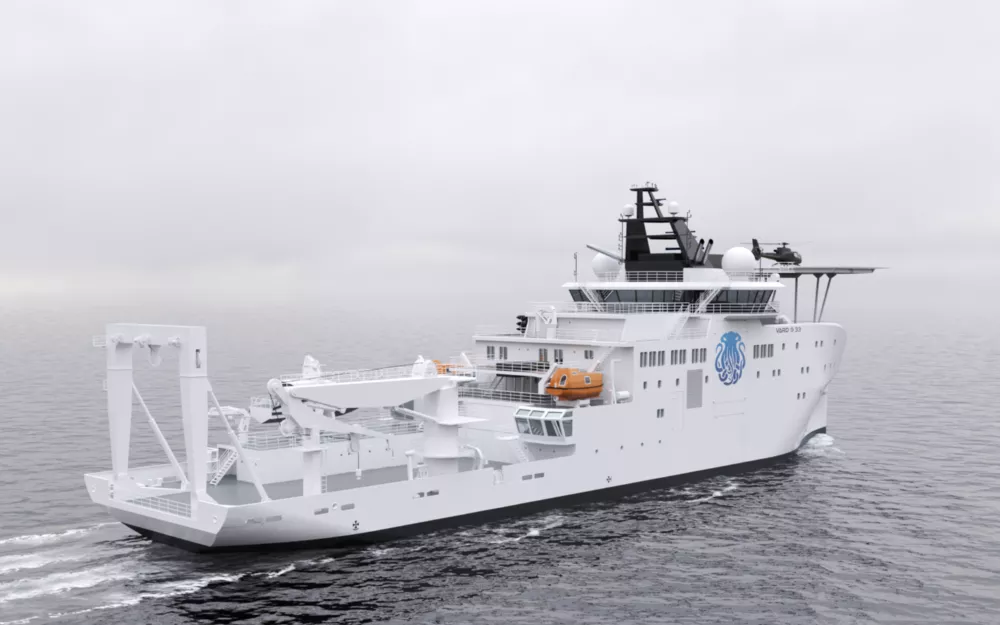 VARD 9 33 RV6000 Inkfish illustrasjon Vard