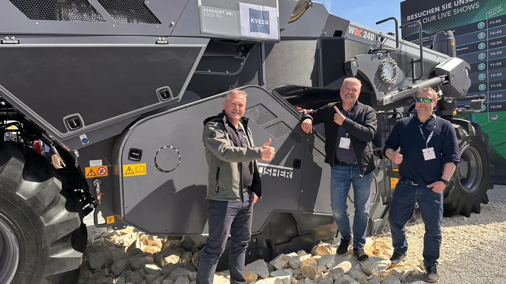 Kveen Anlegg Bauma Knusefres 2025