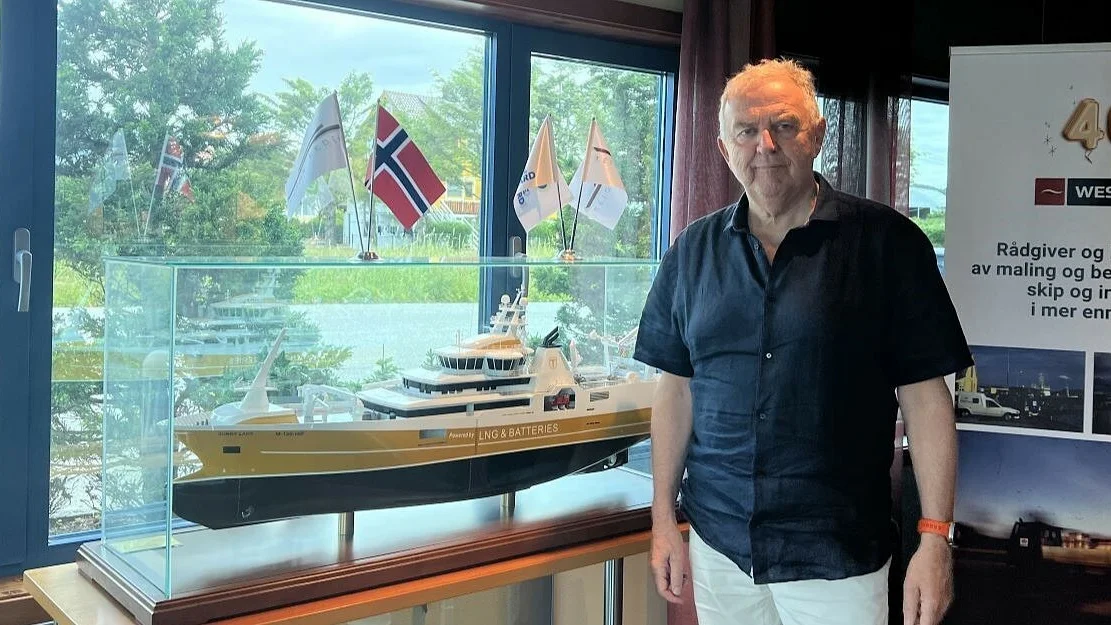 Sigurd Teige innendors foto Karoline