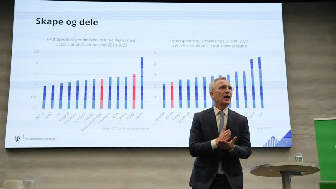 Jens Stoltenberg pa YS konferanse 2025 foto Foto Ida Laingen Finansdepartementet