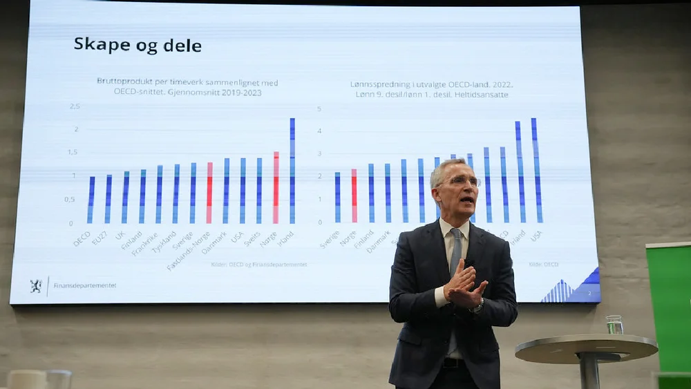 Jens Stoltenberg pa YS konferanse 2025 foto Foto Ida Laingen Finansdepartementet