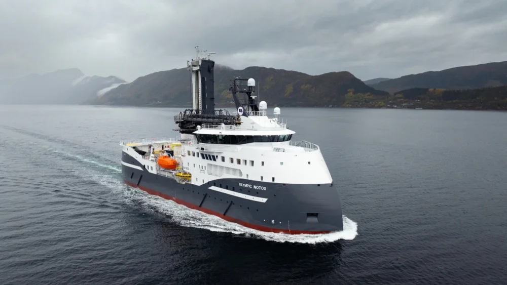 Olympic Notos Sea trial ULS 00071 Photo Martin Giskegjerde 1