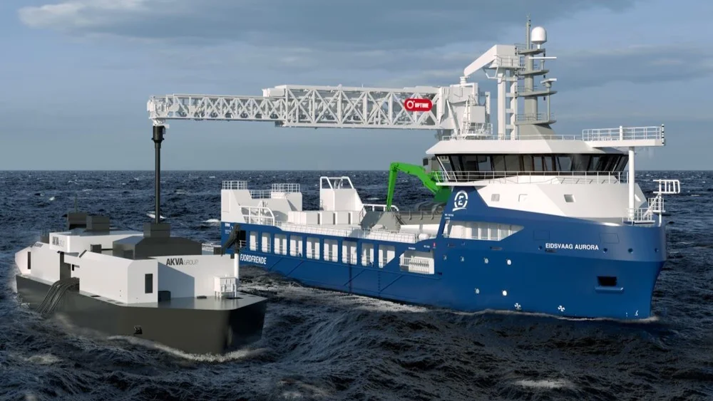 Uptime AMC feed system on Eidsvaag vessel