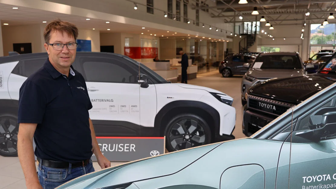 Einar Fredheim slegar Toyota Nordfjord og Forde Stryn august 2025 foto Ogne