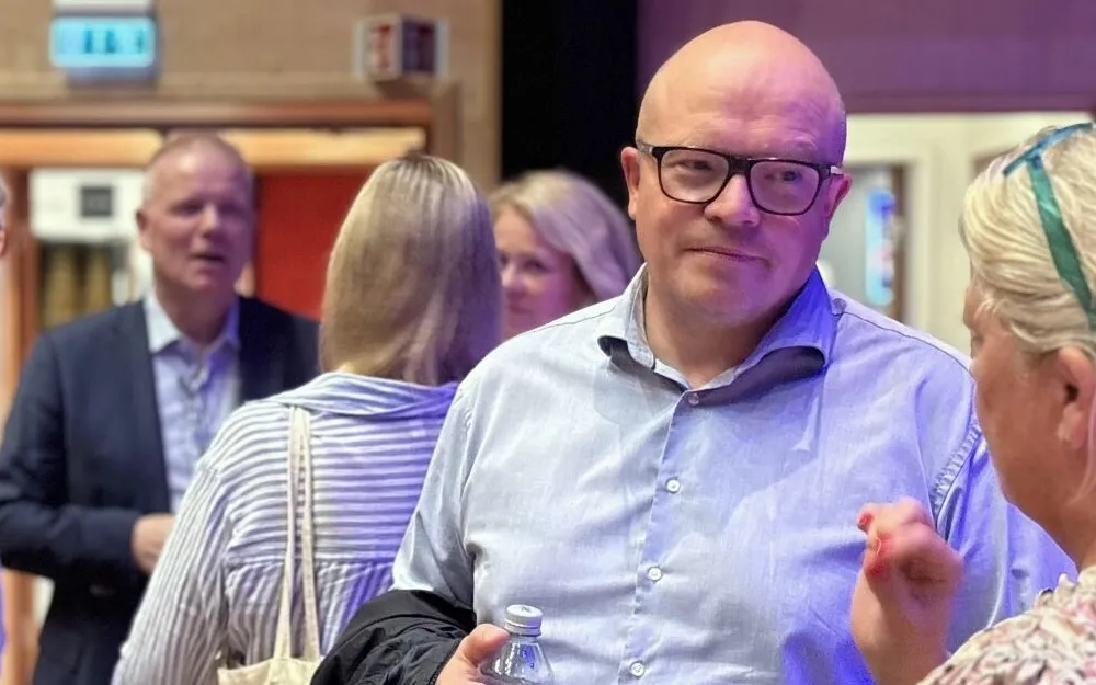 Per Vidar Kjolmoen NHO debatt Foto Marius