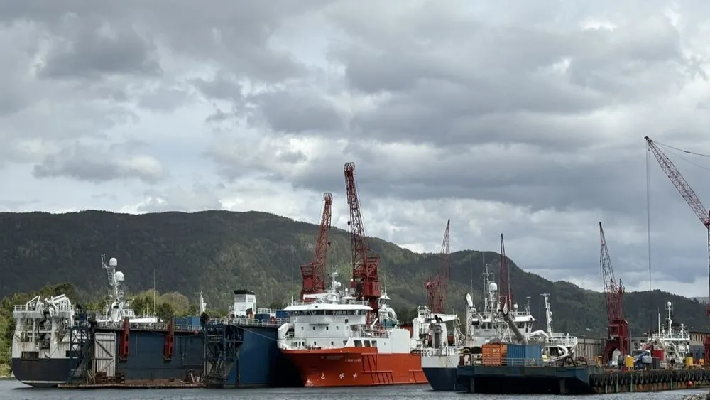 Vegsund slip mai 2025 foto marius