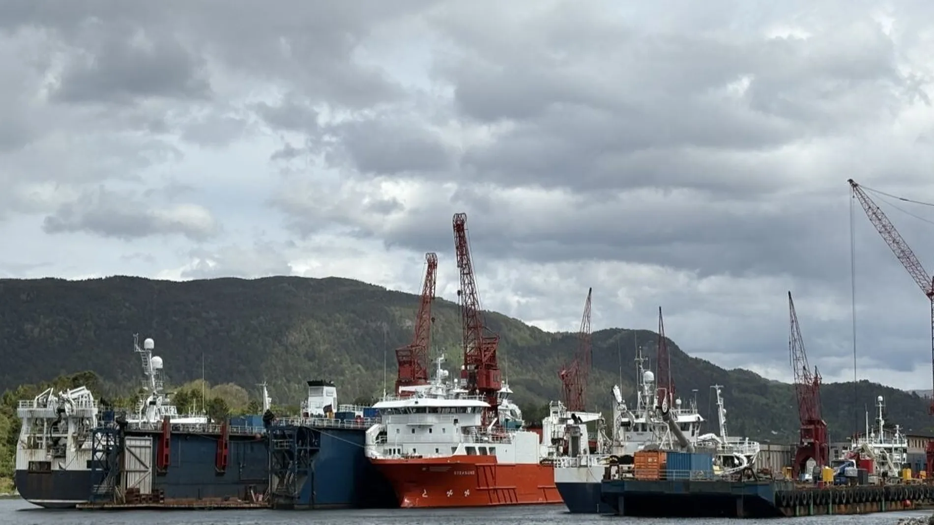 Vegsund slip mai 2025 foto marius