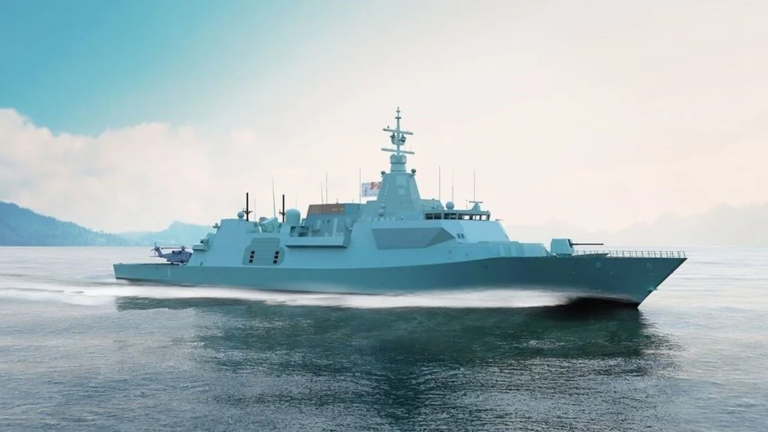 Royal Canadian Navy River Class Destroyer illustrasjon Royal Canadian Navy