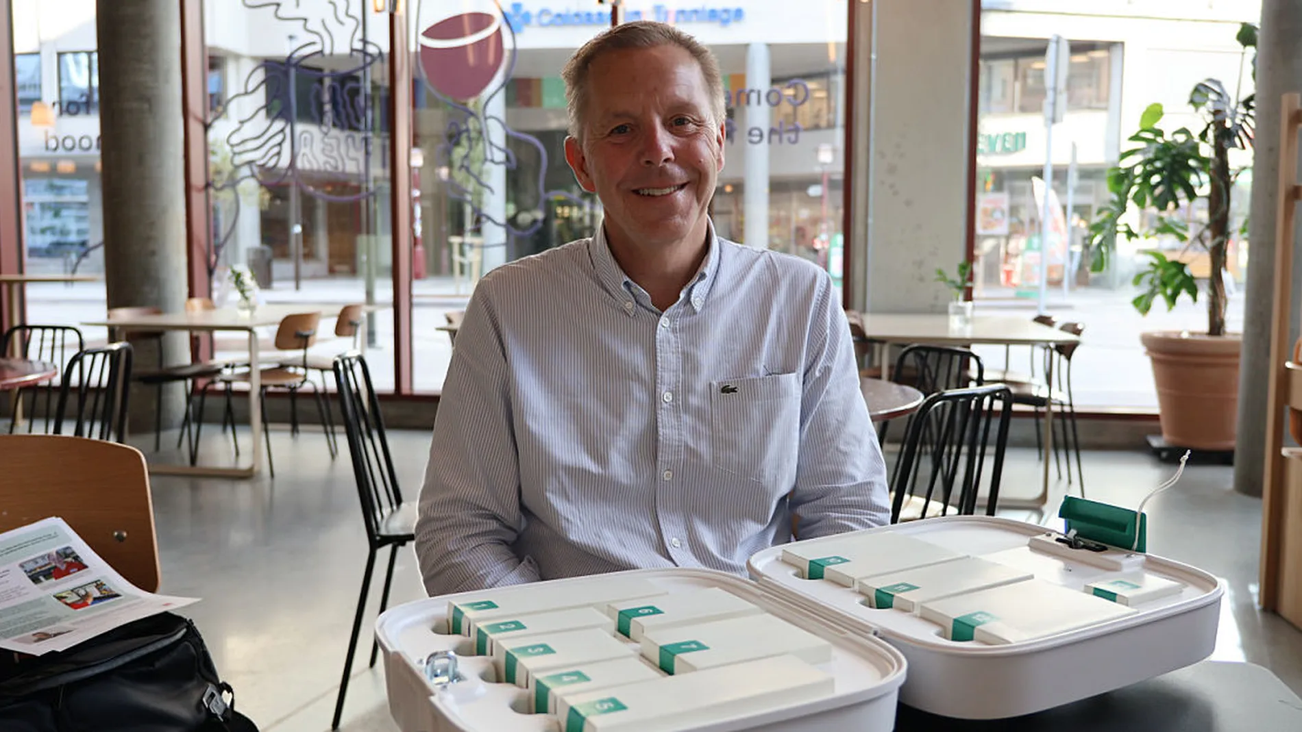 Trond Lauritsen dgl og grunnleggar Aidency foto Ogne