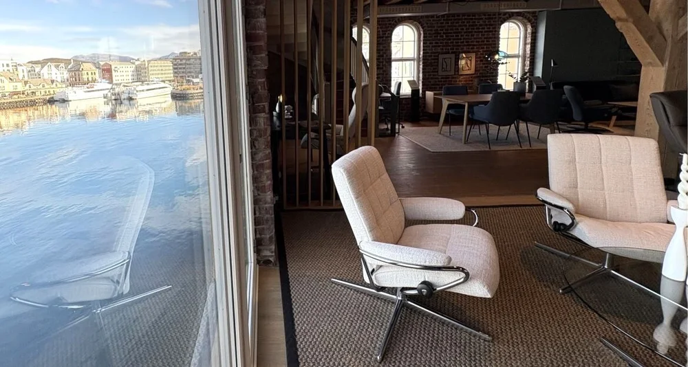 Ekornes showrom brunholmen foto marius