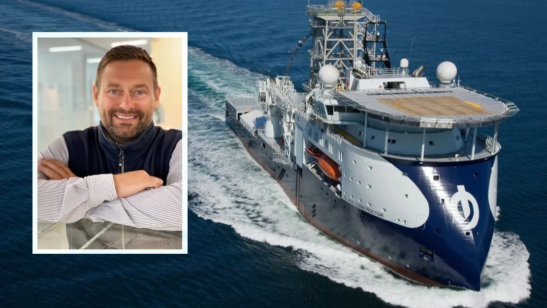 Island Constructor innfelt Tommy Walaunet foto Tony Hall Ulstein Group Island Offshore