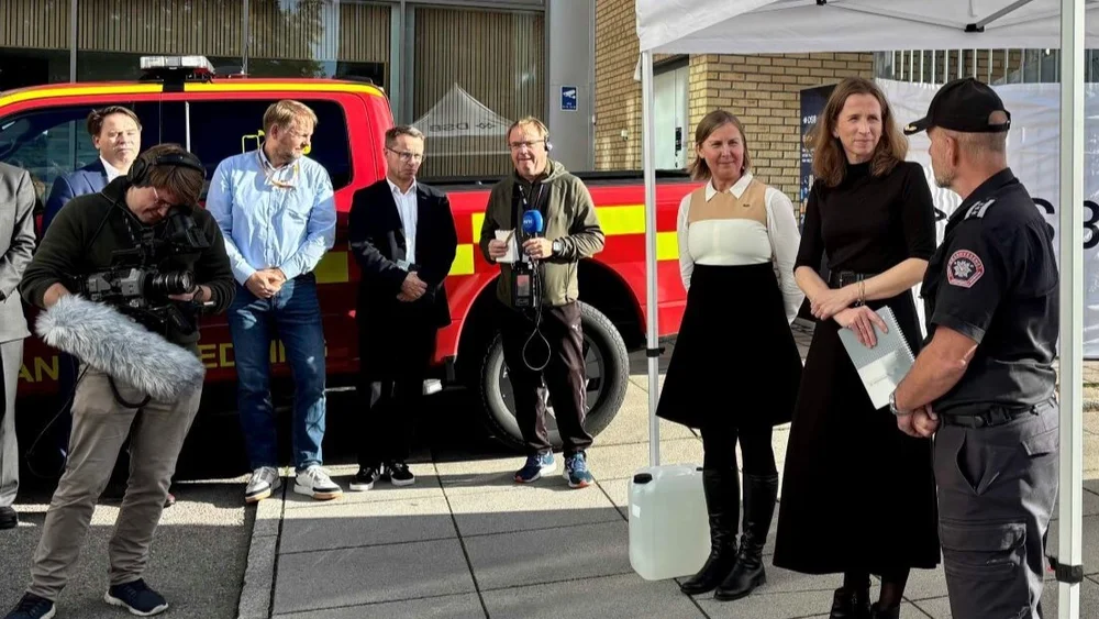 Beredskapsrad dsb og justisminister foto Justis og beredskapsdepartementet