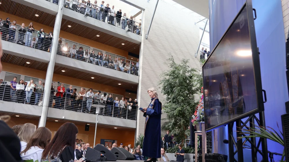 Anne Lise Major Sagen immatrikluering NTNU Alesund 2025 foto Ogne