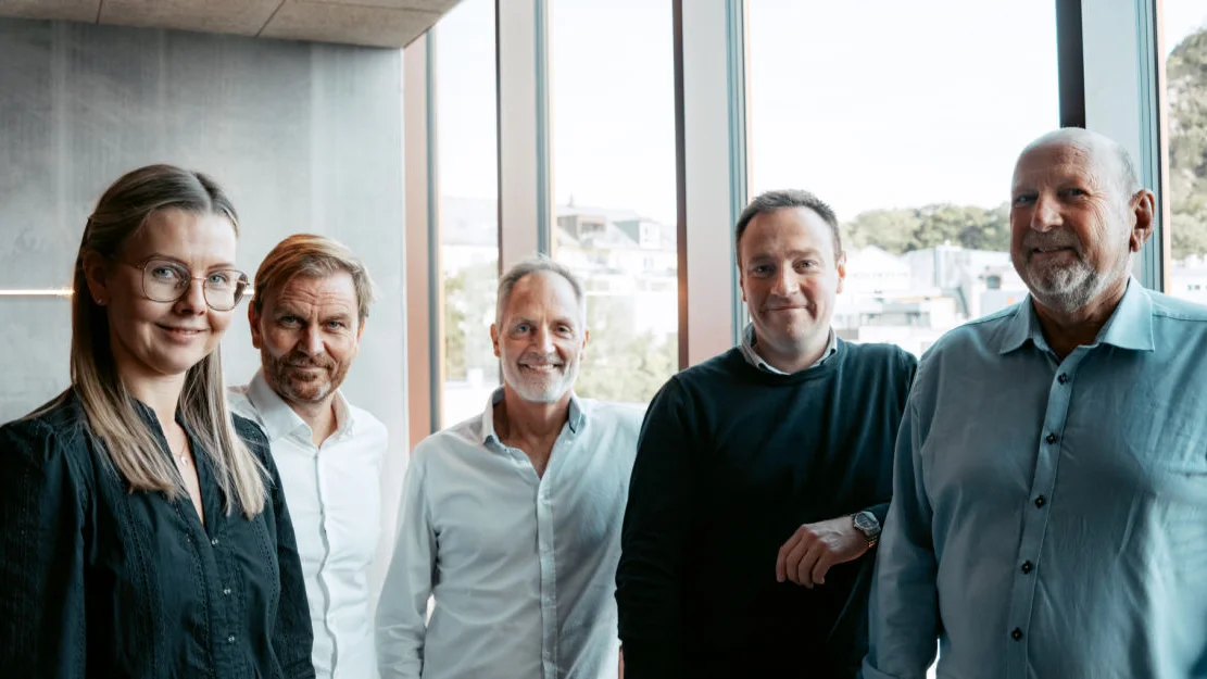 Sofie Skeide Lorgen DL Value Alesund Martin Vikesland CEO Value Group Terje Notoy DL Fiskerikompetanse Sondre Stiklestad og Odd Einar Mortensen foro Value Group