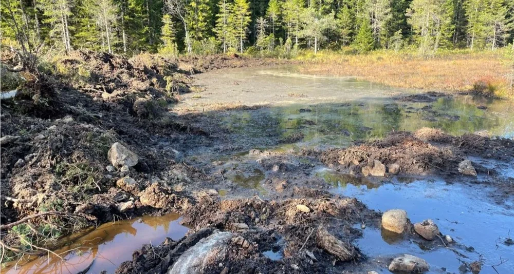 Havila biogass Nesset utslepp vassdrag foto Microconsult