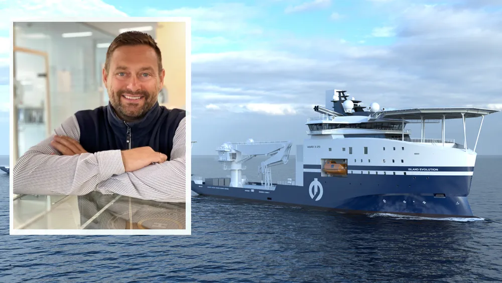 Island Offshore vard 325 innfelt tommy walaunet illustrasjon foto Vard Island Offshore 11