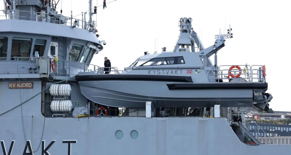 Sjobjorn ombord KV Njord foto Maritime partner
